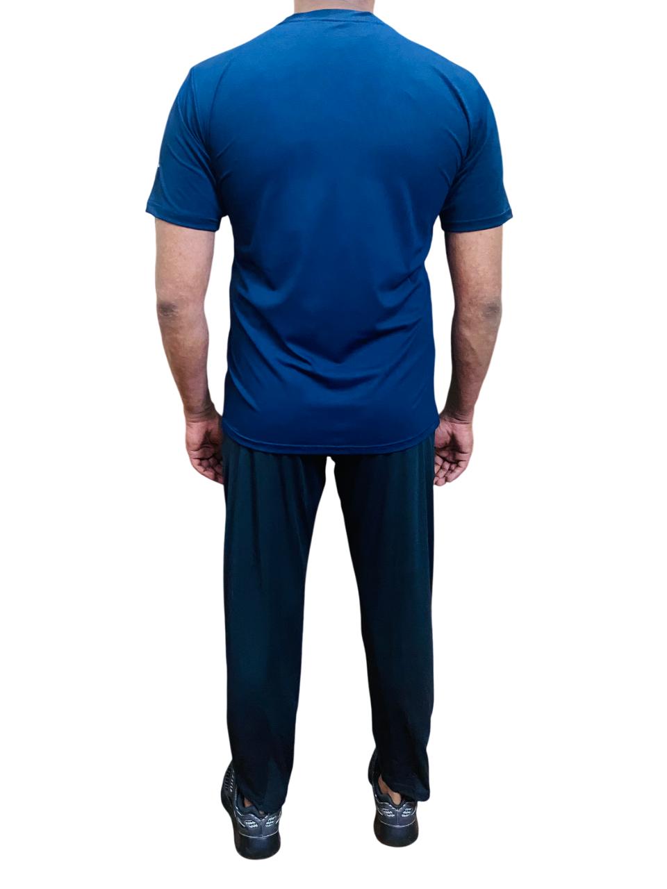 Adi Tracksuit with Blue T-Shirt