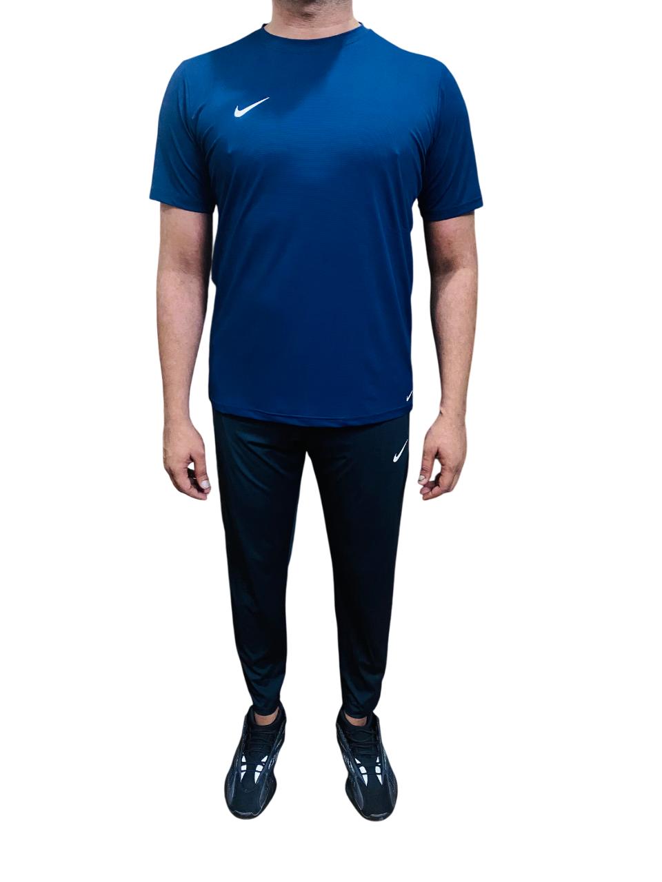 Nike Tracksuit with Blue T-Shirt
